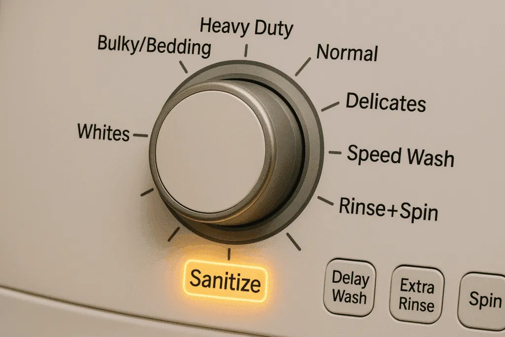 Discover the Truth About Washing Machine Spin Cycle Times 2 What Is the Sanitize Cycle on a Washer - Spincycle Laundry