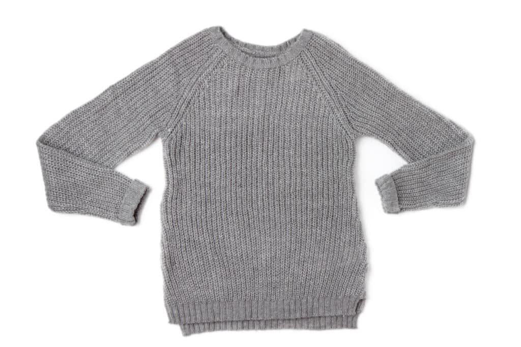 Acrylic Gray Sweater