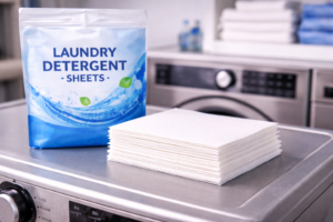 Laundry Detergent Sheets On Washing Machine